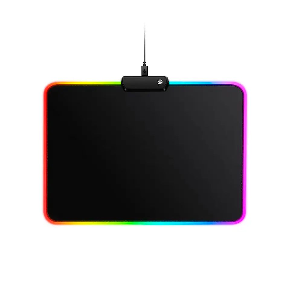 Mouse Pad Gamer Antideslizante Luz RGB Led Touch, 35x25cm 1
