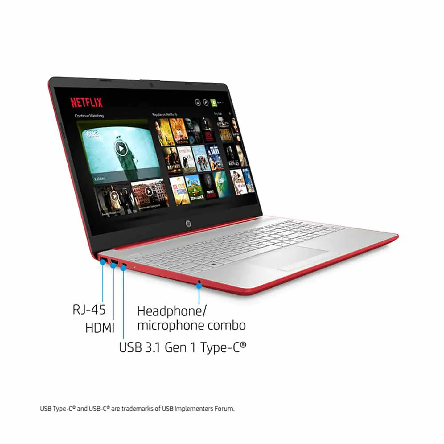 Notebook HP 15-DW0083WM, 15.6” HD, Pentium Silver N5030, 4GB, 128GB SSD 7