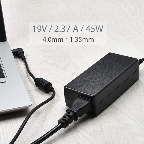 Cargador Notebook 45W (PIN 4.0 * 1.35) compatible con Asus