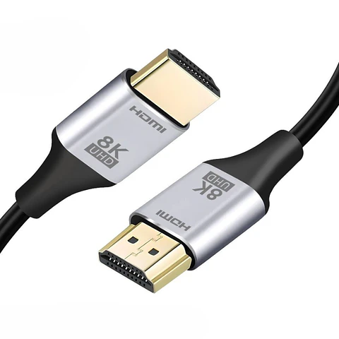 Cable Hdmi 2.1 Vanto 8k, 4k @120hz 48gbps Premium Oro 5mts
