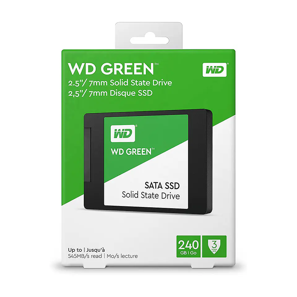Disco estado sólido Western Digital Green de 240GB (SSD, SATA) 4