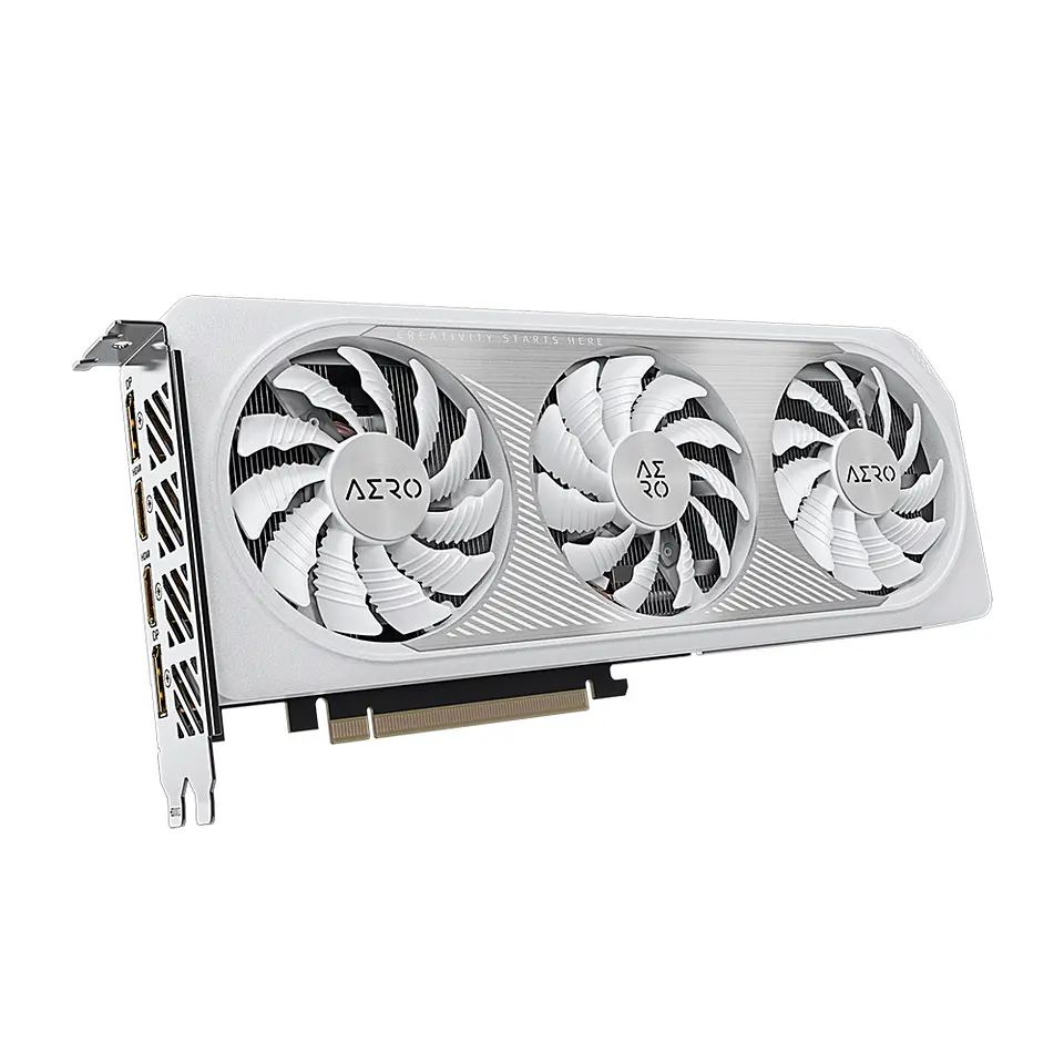 Tarjeta gráfica Gigabyte GeForce RTX 4060 AERO OC 8G GDDR6 2