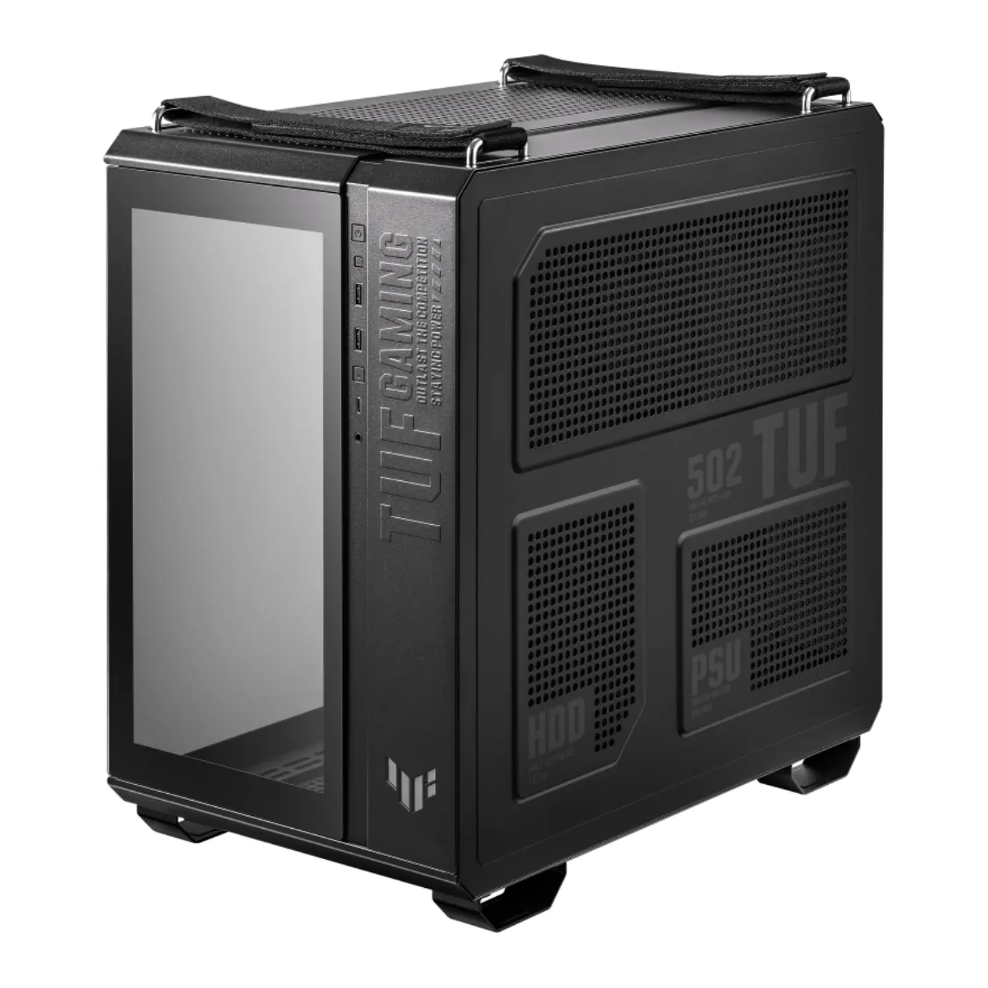 Gabinete ASUS TUF GAMING GT502, Modular Aura Sync RGB, Black 3