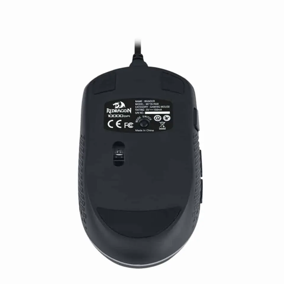 Mouse gamer Redragon Invader M719-RGB 6