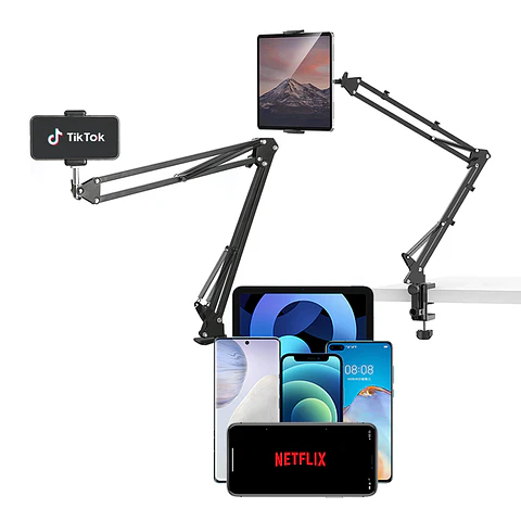 Soporte De Teléfono, Tablet Brazo Flexible Universal Escritorio - Especial Telet
