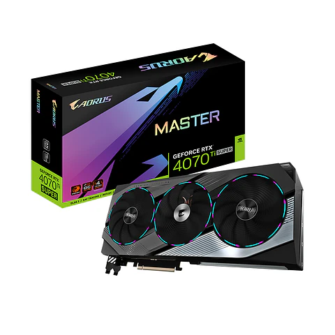 Tarjeta de Video gráfica Aorus RTX 4070 Ti Super MASTER 16G
