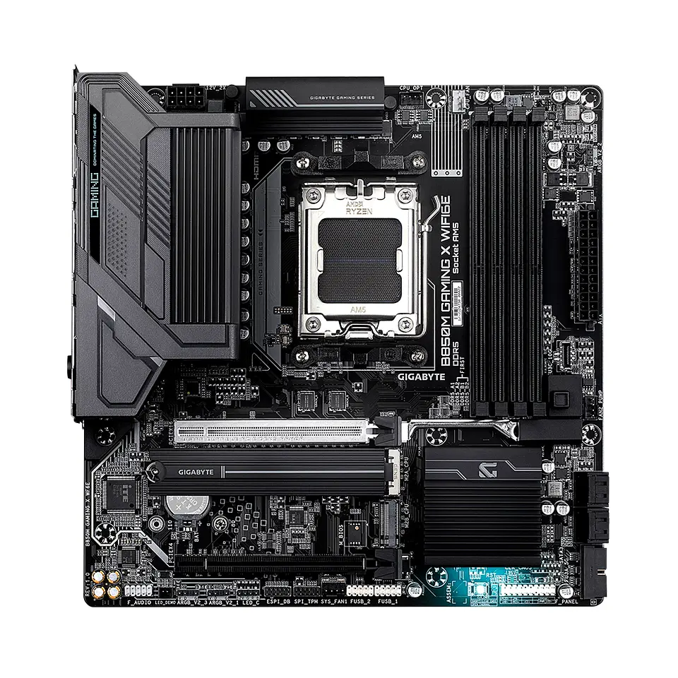 Placa Madre Gigabyte B850M Gaming X WF6E, AMD B850 AM5, DDR5 2