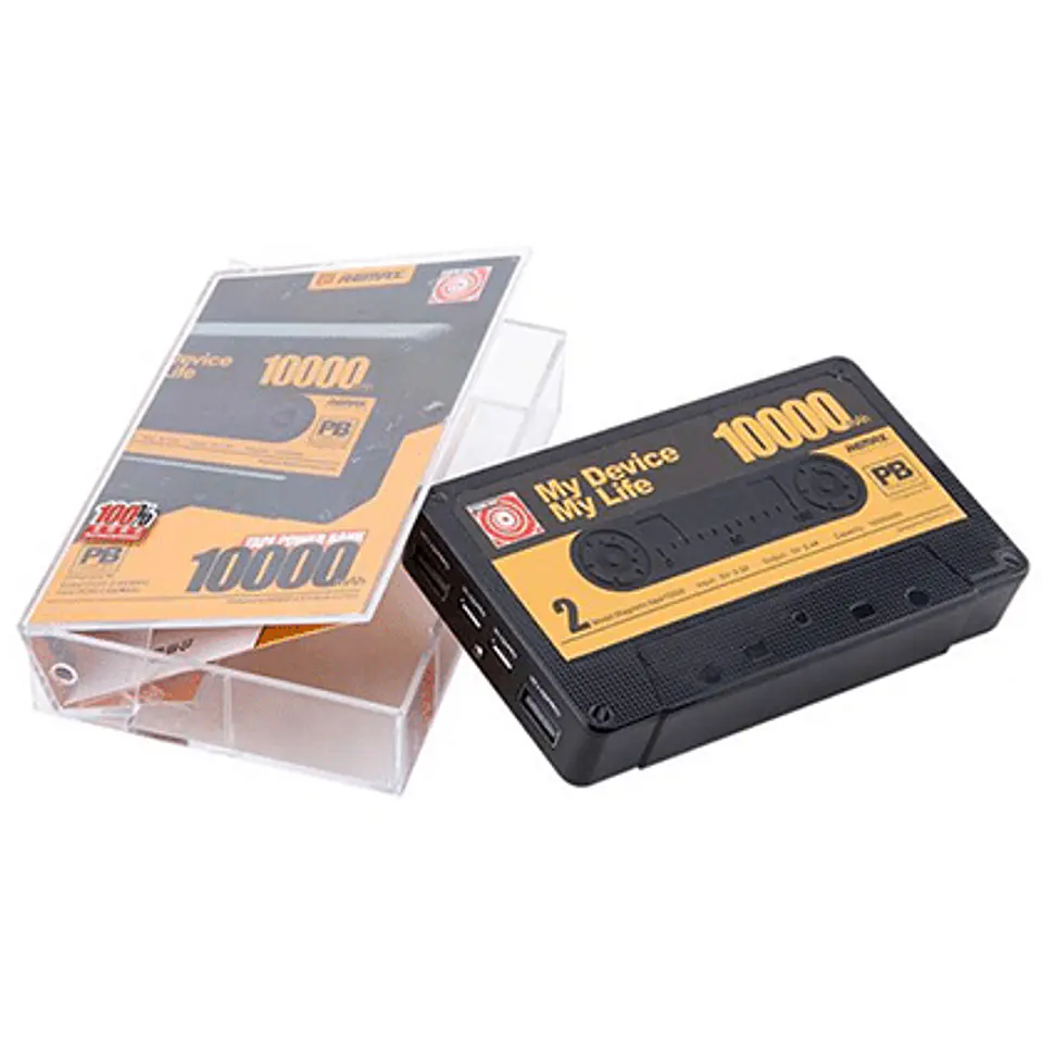 POWER BANK VINTAGE CASSETTE 10.000MAH NJOYTEC (NJ-TAPE10P) 3