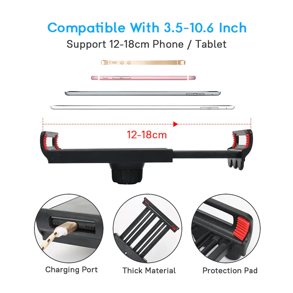 Soporte De Teléfono, Tablet Brazo Flexible Universal Escritorio - Especial Telet 5