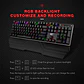 Teclado Gamer Mecánico Gamenote con Apoyamuñeca Switch Blue - KB432L - thumbnail 3