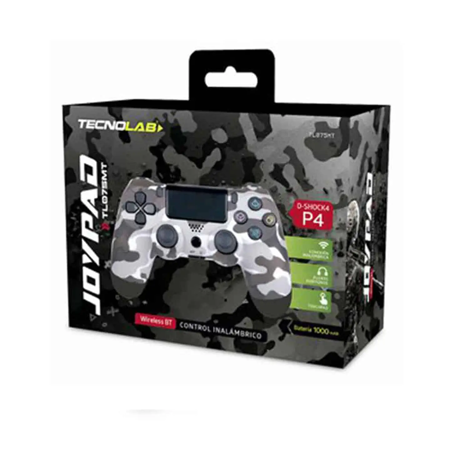Control Joystick Inalámbrico Ps4 DualShock - entrada audífonos 3.5 - CAMUFLADO 3
