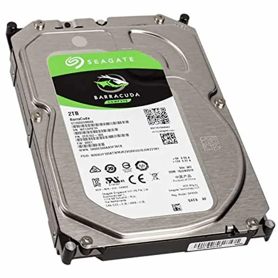 Disco duro Seagate BarraCuda de 2TB (3.5“, SATA, 7200rpm, 256MB - ST2000DM008) 3
