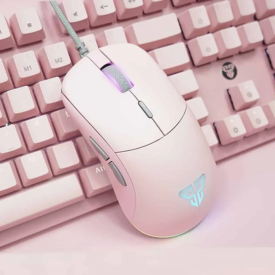 Mouse Gamer Fantech Helios UX3, RGB, 16000 DPI - Sakura Edition 4
