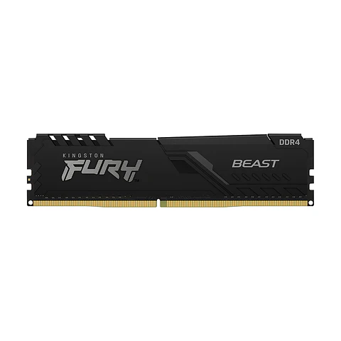 Memoria Ram Kingston Fury Beast, 4GB DDR4 3200MHz CL16 DIMM BK