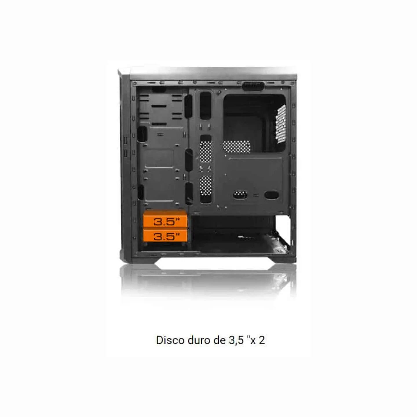 Gabinete Cougar MX330-G AIR (Slim-Torre, Vidrio templado, ATX) 5
