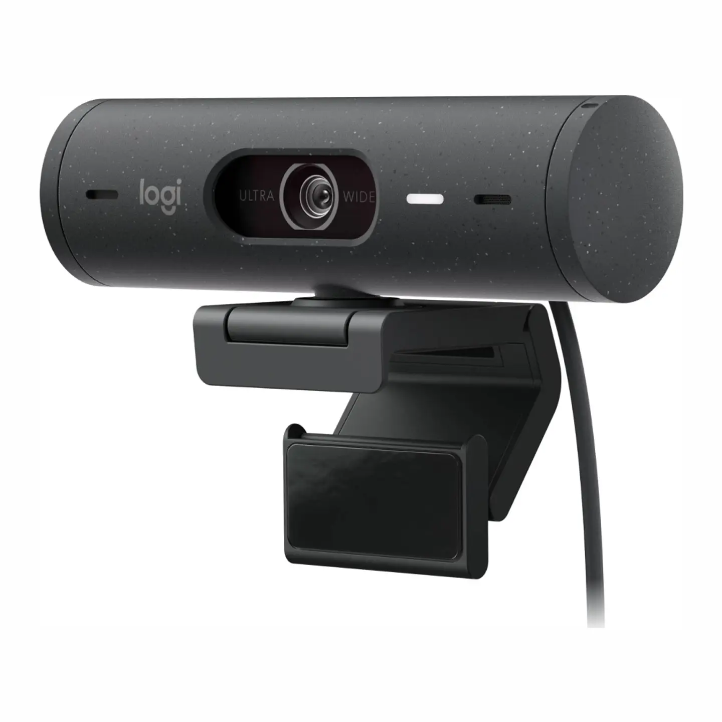 Cámara Web Logitech Brio 500, Full HD 1080p, Micrófono Integrado, USB-C, Grafito 1