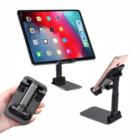 Soporte Base Porta Celular Tablet Escritorio Mesa Ajustable