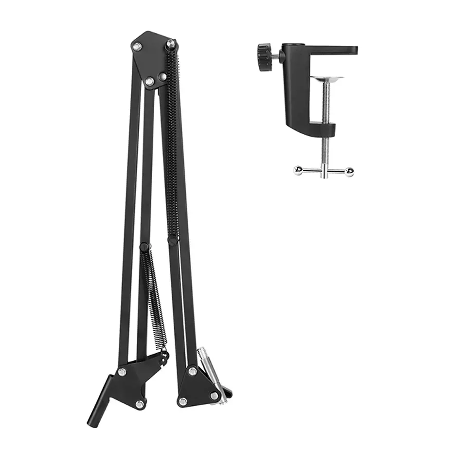 Brazo Soporte De Micrófono Ajustable Atril Metalico 4