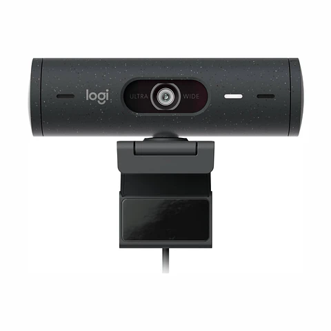 Cámara Web Logitech Brio 500, Full HD 1080p, Micrófono Integrado, USB-C, Grafito