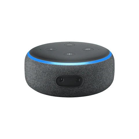 Parlante Inteligente Echo Dot 3 Charcoal Asistente de Voz - Gris Oscuro