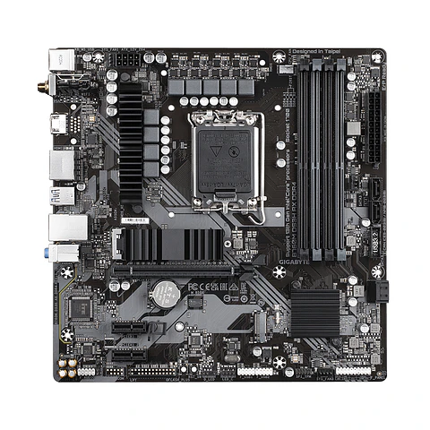 Placa Madre Gigabyte B760M DS3H AX DDR4, WiFi 6, LGA 1700, Intel 12-13 gen