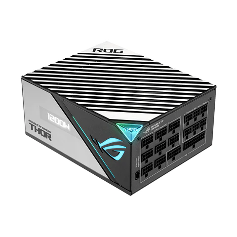 Fuente de Poder Asus Rog THOR 1200W Platinum II, LCD OLED