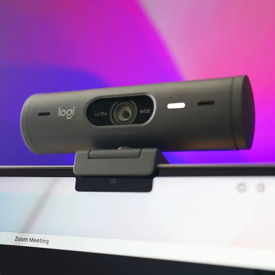 Cámara Web Logitech Brio 500, Full HD 1080p, Micrófono Integrado, USB-C, Grafito 5