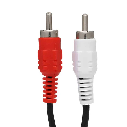 Cable de audio Plug Jack 3.5mm hembra a 2x RCA macho