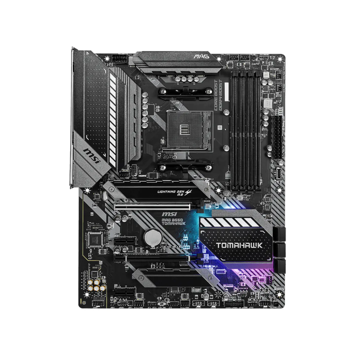 Placa Madre MSI MAG B550 Tomahawk, AM4, SATA 6Gb/s ATX, DDR4 2