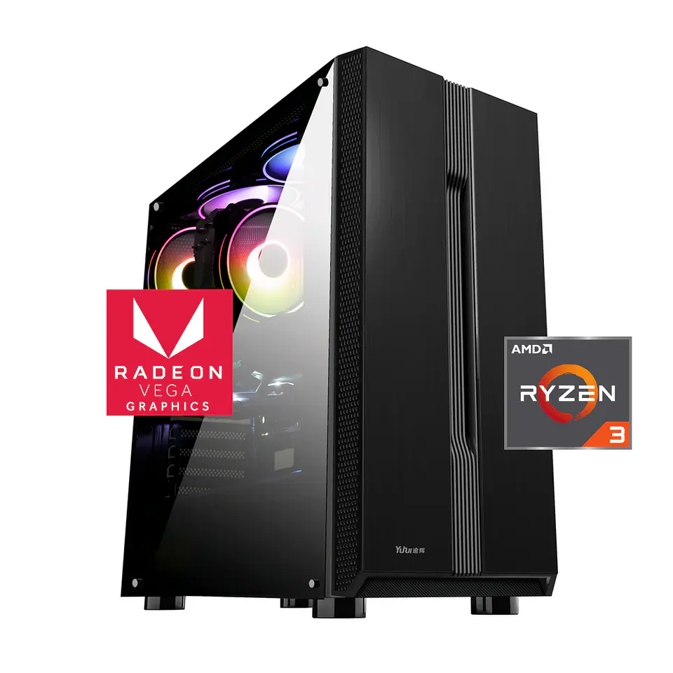 Combo Setup Gamer: PC Spartan Pro, Monitor, Silla gamer, Alfombra, y periféricos gamer 2