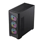 Gabinete Gamemax Destroyer MB mATX, Vidrio Lateral, 4 coolers - Thumbnail 3