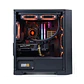 Gabinete Kronos Wind Vidrio templado, RGB, 3Fan mATX, Negro - thumbnail 2