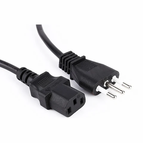 Cable De Poder Para Pc 1.5m Y Otros 220v / Calidad