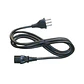 Cable De Poder Para Pc 1.5m Y Otros 220v / Calidad - thumbnail 2