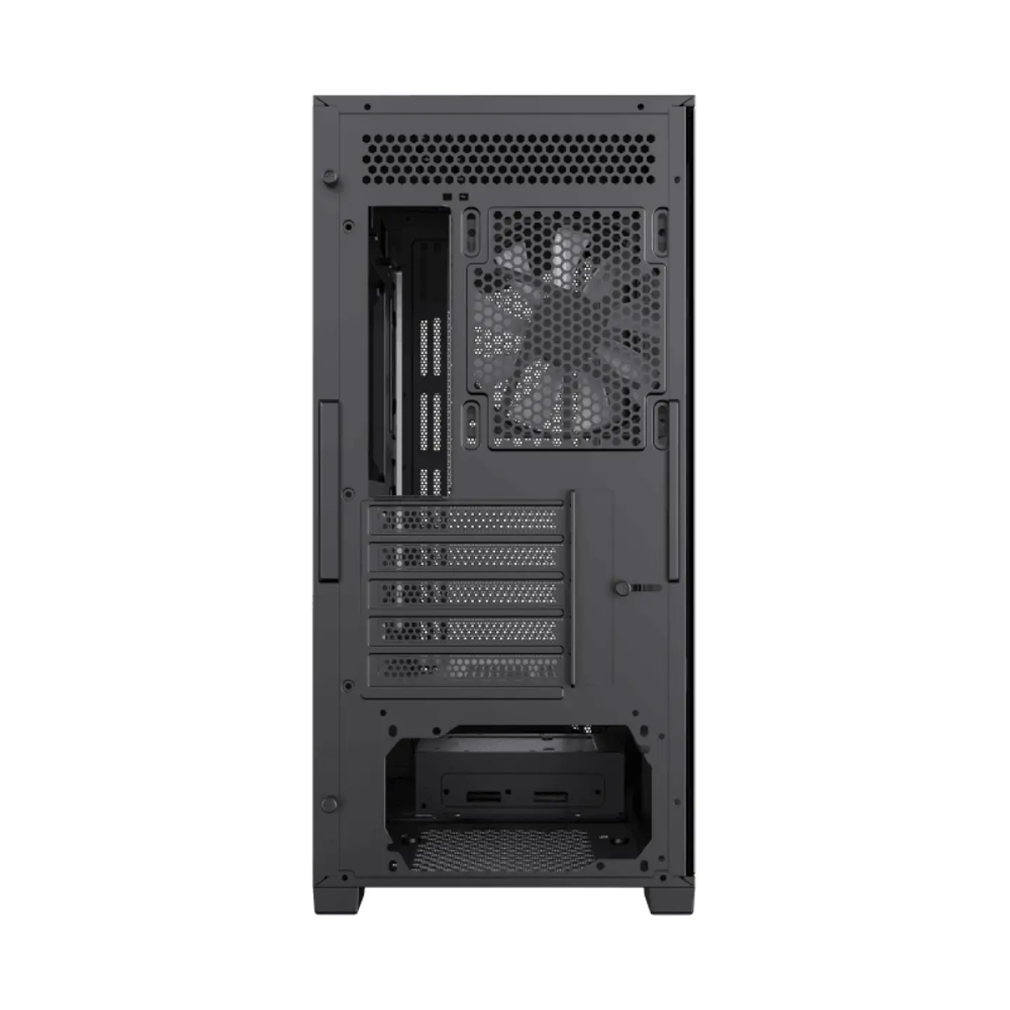 Gabinete Gamemax Destroyer MB mATX, Vidrio Lateral, 4 coolers 9