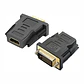 Adaptador Conversor Dvi 24 + 1 Macho A Hdmi Hembra 1080p HD - thumbnail 1