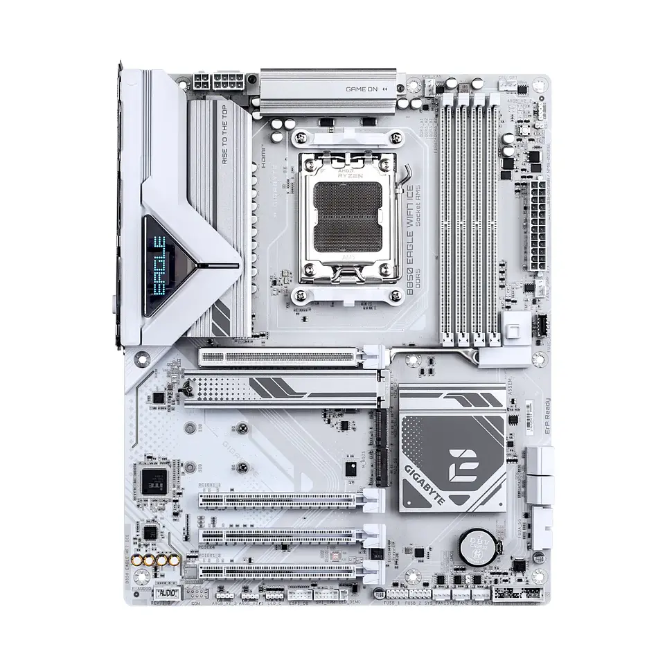 Placa Madre Gigabyte B850 EAGLE WIFI7 ICE AM5 DDR5 ATX 4