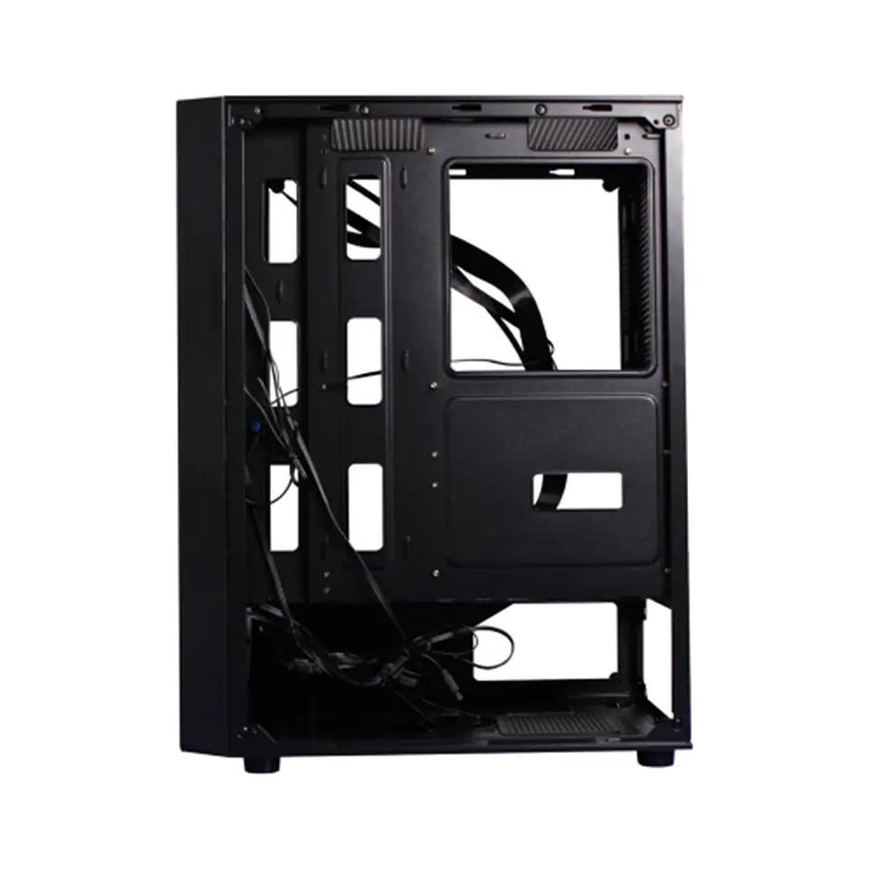 Gabinete Gamer CLIO M1 MESH, 3 Fan ARGB, Panel Vidrio, ATX 6