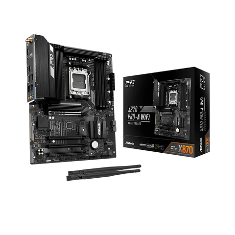 Placa Madre ASRock X870 Pro-A WiFi AM5 DDR5 ATX