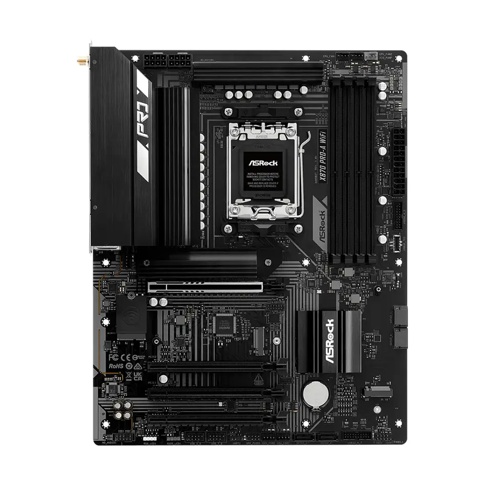 Placa Madre ASRock X870 Pro-A WiFi AM5 DDR5 ATX 2