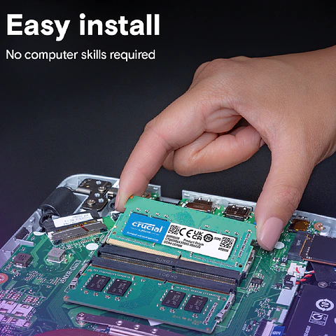 Memoria Ram Crucial 16GB DDR4 3200Mhz SODIMM Notebook