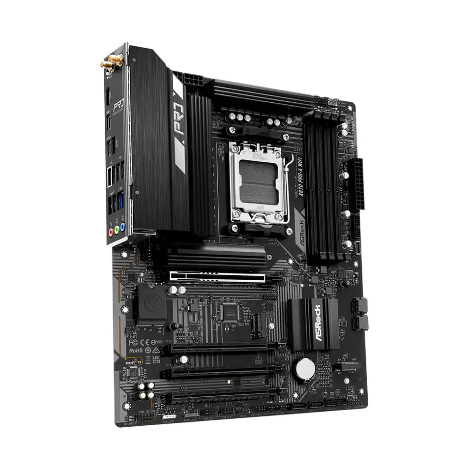 Placa Madre ASRock X870 Pro-A WiFi AM5 DDR5 ATX 3