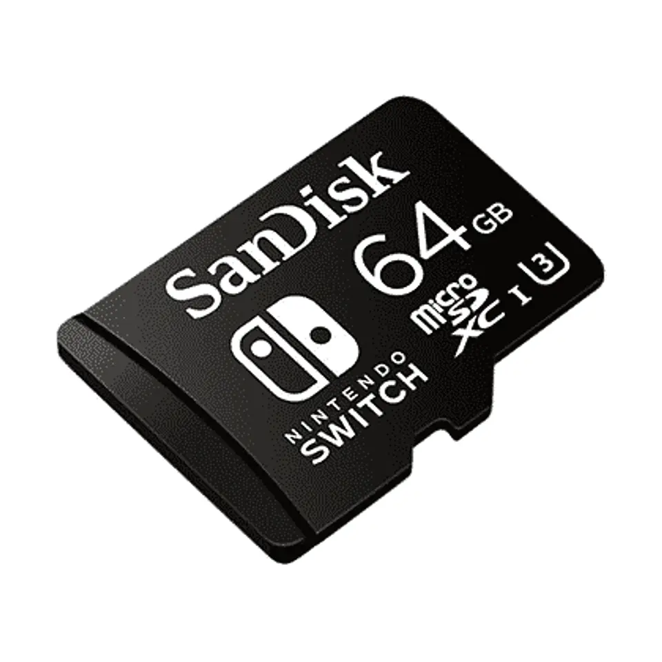 Tarjeta SanDisk 64GB Micro SD XC Memoria Flash MicroSDXC Nintendo Switch 3