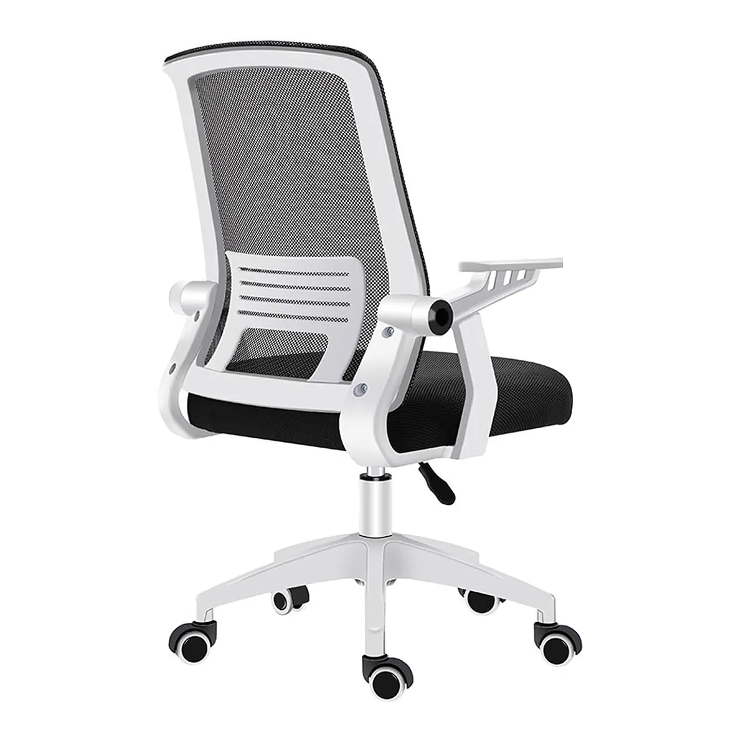 Silla Ejecutiva de Oficina Ergonómica, giratoria, Blanca 1