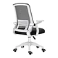 Silla Ejecutiva de Oficina Ergonómica, giratoria, Blanca - thumbnail 1