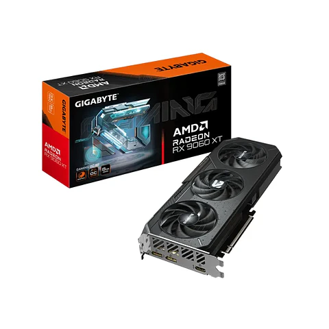 Tarjeta de Video Gigabyte RX 9060 XT GAMING OC 8G GDDR6 Pcie-5