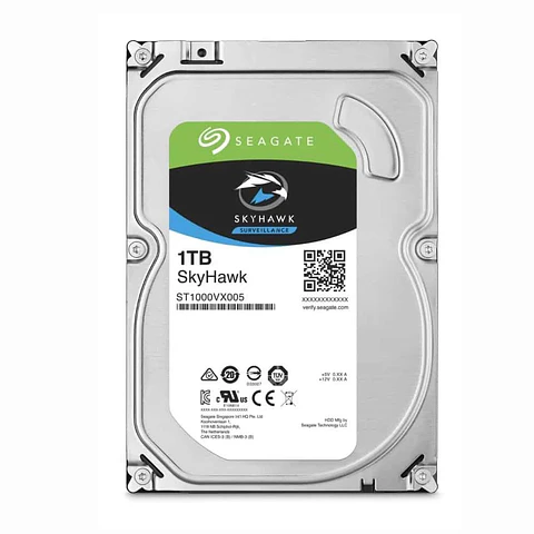Disco duro interno Seagate Skyhawk 1TB, 3.5" - Surveillance