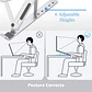 Soporte Plegable de Aluminio para Notebook, Macbook - Aluminio - thumbnail 3