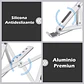 Soporte Plegable de Aluminio para Notebook, Macbook - Aluminio - thumbnail 4