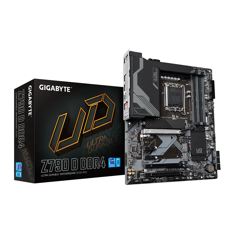 Placa Madre Gigabyte Z790 D DDR4, LGA 1700, PCIe 5.0, ATX 1